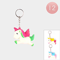 12PCS - Unicorn Keychains