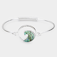 Abalone Wave Fashion Bracelet