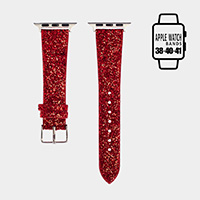 Sparkle Apple Watch Silicone Band