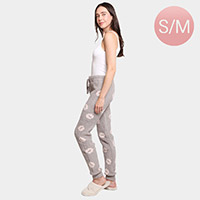 Lips Patterned Soft Loungewear Pants