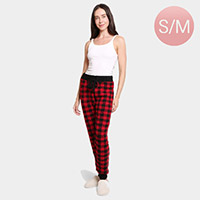 Buffalo Check with String Soft Loungewear Pants