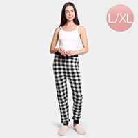 Buffalo Check with String Soft Loungewear Pants