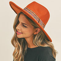 Aztec Band Panama Hat
