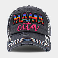 Serape MAMA CITA Message Vintage Baseball Cap