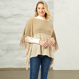 Soft Chenille Top With Fringe