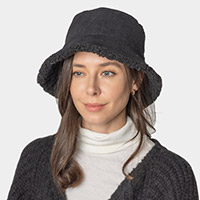 Corduroy Sherpa Bucket Hat