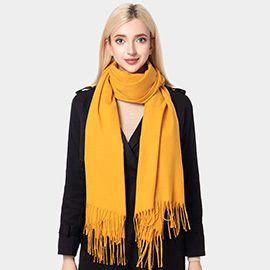 Solid Oblong Scarf