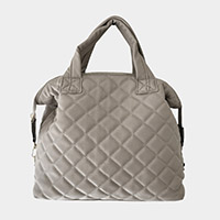Quilted Tote / Crossbody Bag