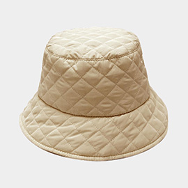 Quilted Padding Bucket Hat
