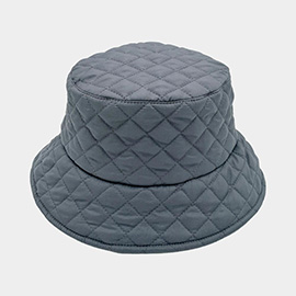 Quilted Padding Bucket Hat