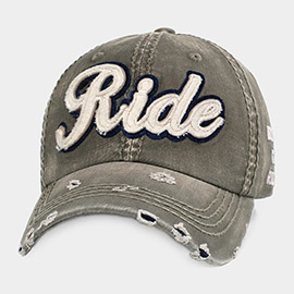 Ride Message Vintage Baseball Cap