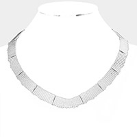 Metal Collar Necklace