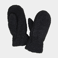 Lining Teddy Bear Mitten Gloves