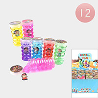 12PCS - Crystal Mud Slimes