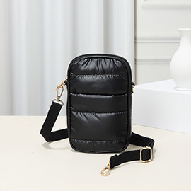 Puffer Rectangle Crossbody Bag