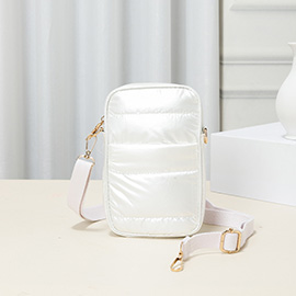 Puffer Rectangle Crossbody Bag