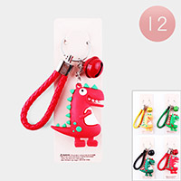 12PCS - Dinosaur Keychains