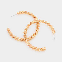 Metal Hoop Earrings