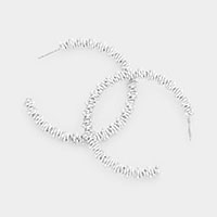 Metal Hoop Earrings