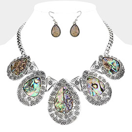 Abalone Accented Necklace