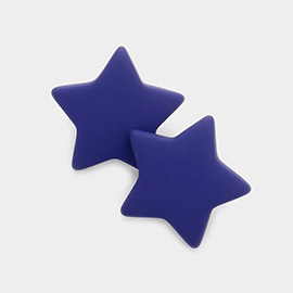 Polymer Clay Star Earrings
