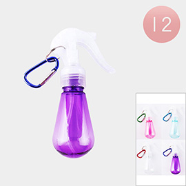 12PCS - Travel Bottle Sprays Keychains