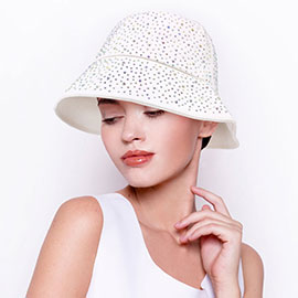 Studded Bling Bucket Hat