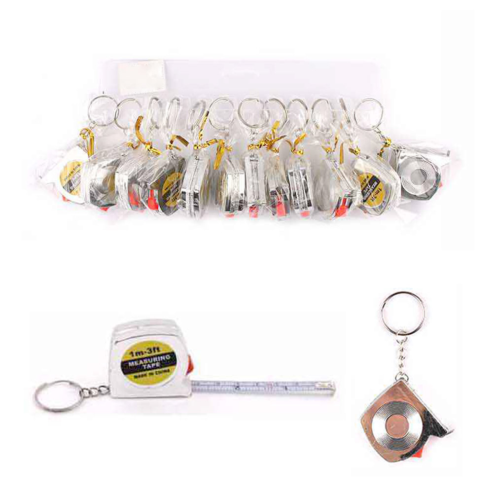 12PCS Tape Measure Keychains