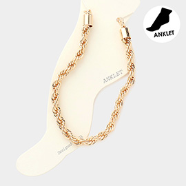Metal Chain Anklet