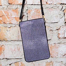 Bling Transparent Phone Case Crossbody Bag