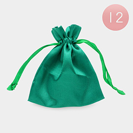 12PCS - Ribboned Satin Organza Gift Bags