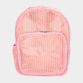 Mesh Transparent Backpack Bag