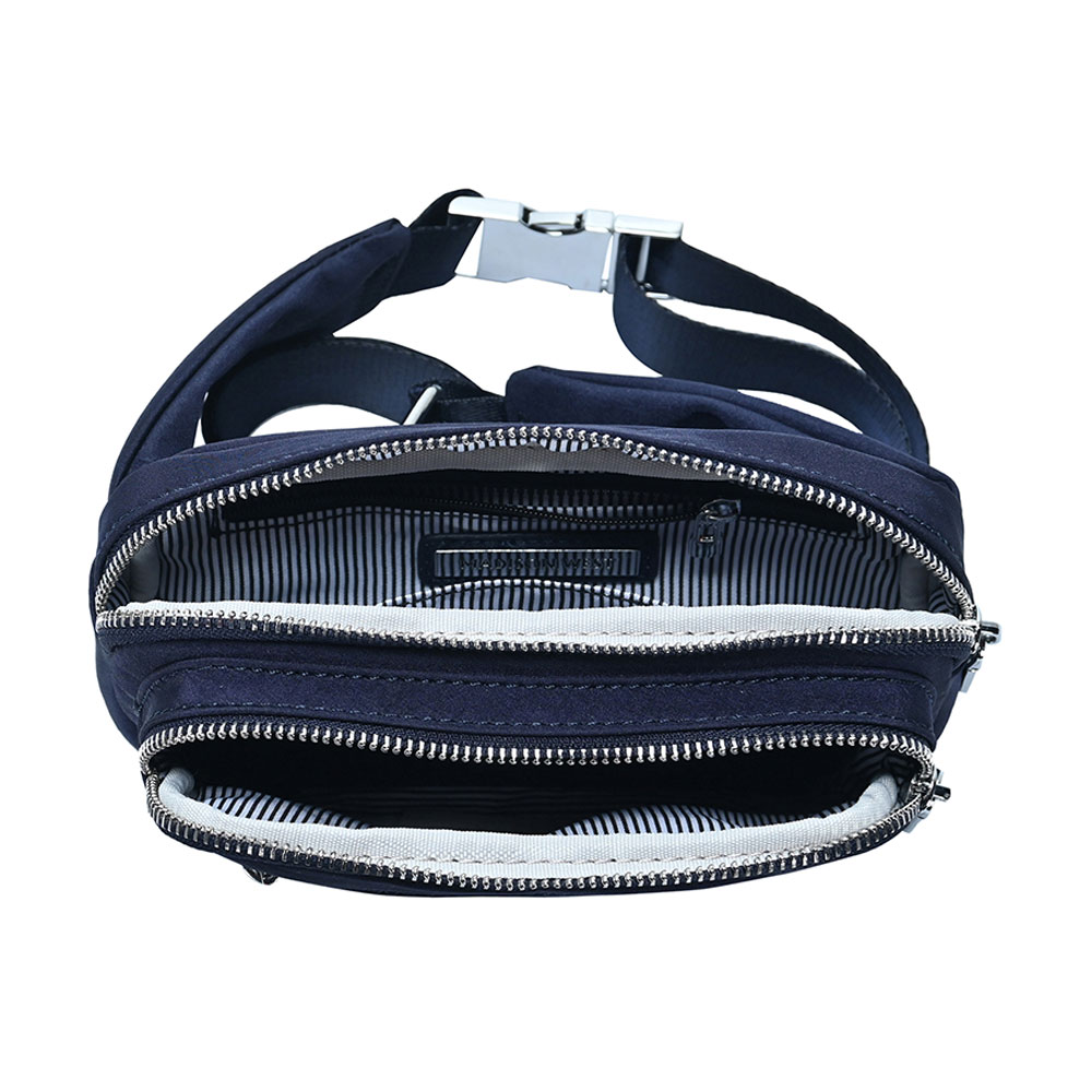 Solid Rectangle Sling Bag / Fanny Pack / Belt Bag