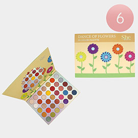 6PCS - Dance of Flowers 35 Colors Palettes