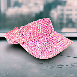 Bling Studded Visor Hat