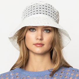 Solid Mesh Bucket Hat