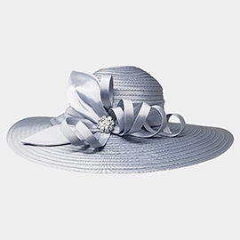 Bow Accented Dressy Hat