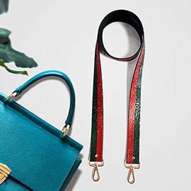 Color Block Bling Bag Strap