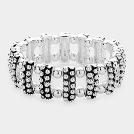 Bubble Textured Stretch Bracelet