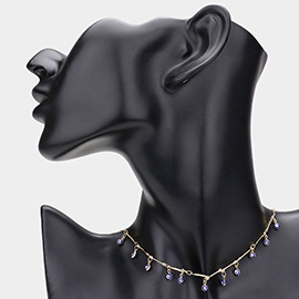 Evil Eye Station Necklace