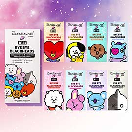 8PCS - BT21 Printed Blackheads Pore Strips