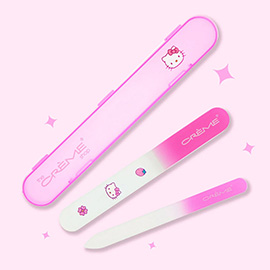 3PCS - Hello Kitty Premium Glass Nail File Set