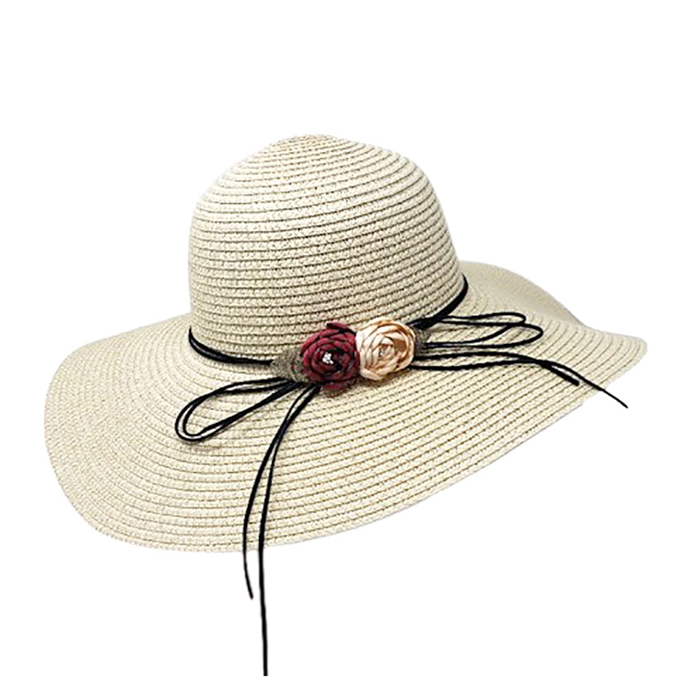 Flower Band Straw Sun Hat