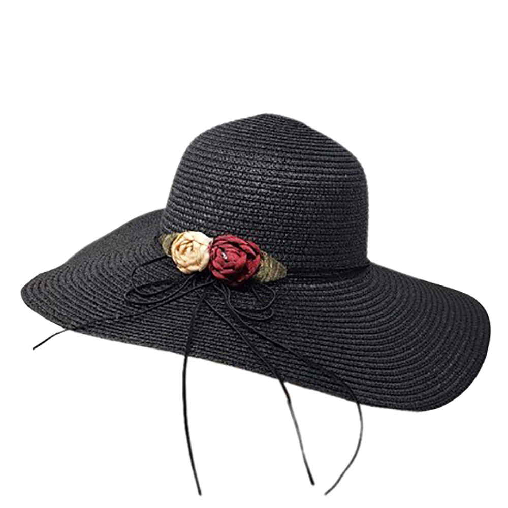 Flower Band Straw Sun Hat