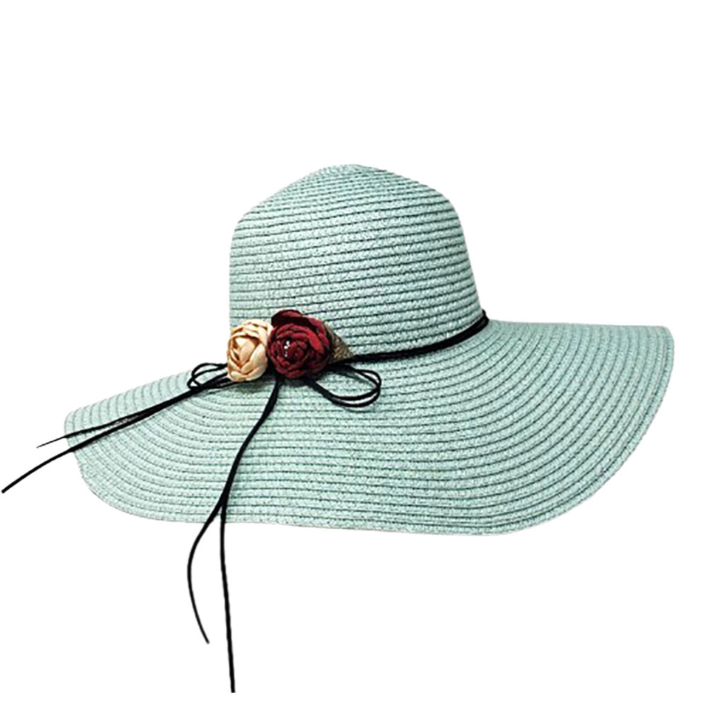 Flower Band Straw Sun Hat