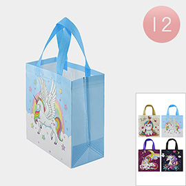 12PCS - Unicorn Print Gift Bags