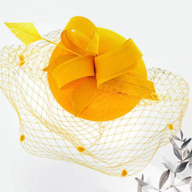 Feather Pointed Fascinator / Headband