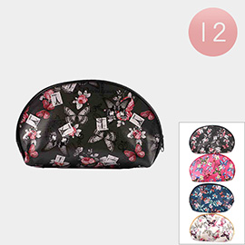 12PCS - Butterfly Printed Pouch Bags