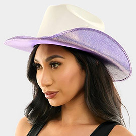 Glittered Cowboy Hat