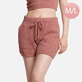 Solid Side Pockets String Shorts